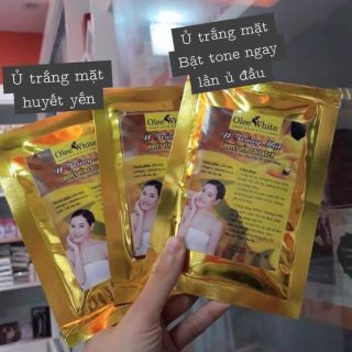 Ủ trắng face huyết yến
