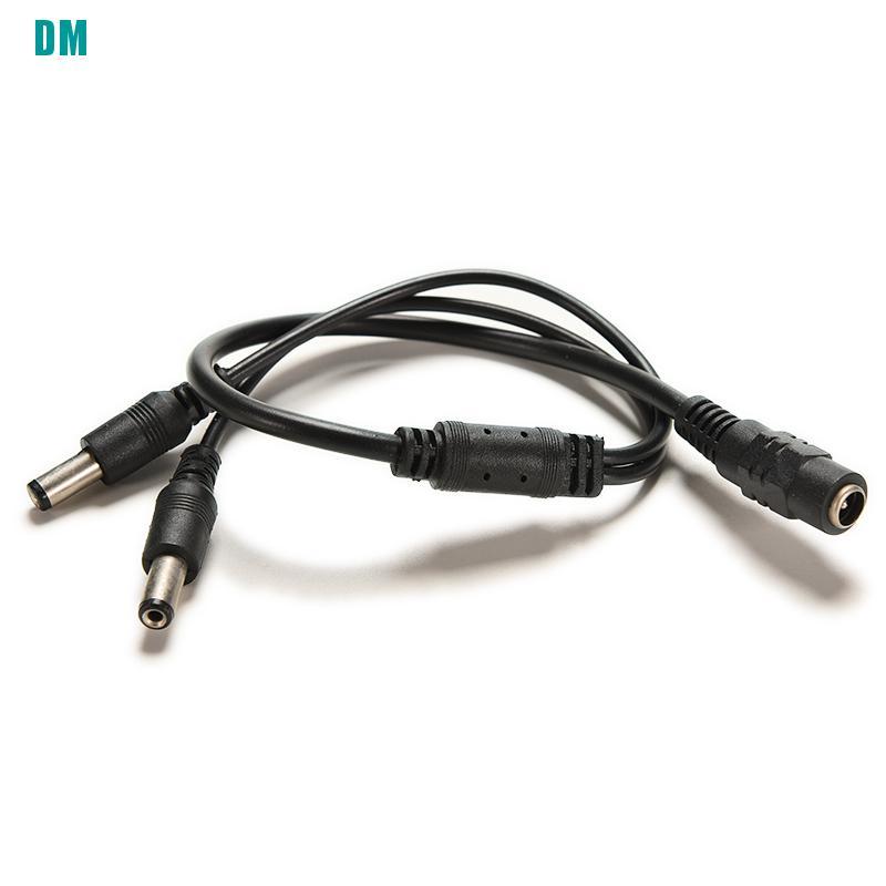 Dây Cáp Chia 1 Đầu Cái Sang 2 Đầu Đực Dc 5.5x2.1mm Cho Cctv