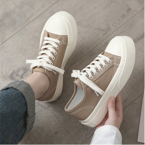 [Ảnh thật/Fullbox] 🍓 Giày nữ 🎁FREESHIP50K🎁 Giày thể thao nữ Ulzzang mũi tròn mẫu mới 2021 | BigBuy360 - bigbuy360.vn