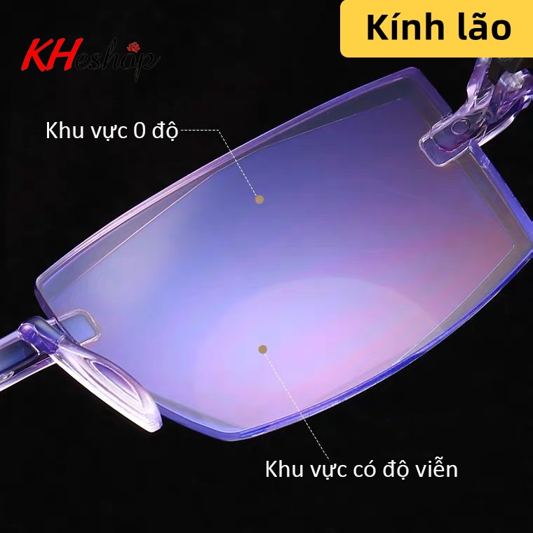 Kính lão viễn thị cho người già lớn tuổi giá rẻ mã Y803 màu xám