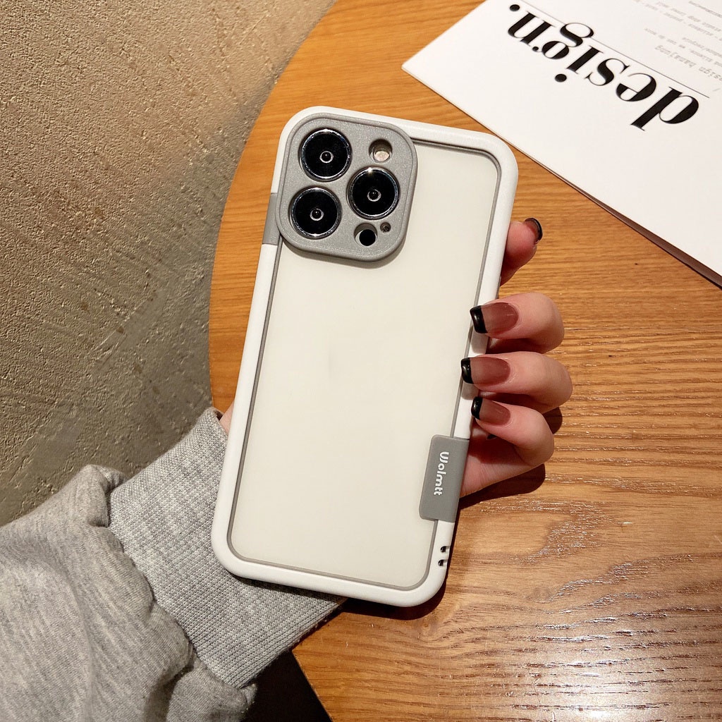 Ốp Điện Thoại tpu silicon Siêu Mỏng Mềm Bo Viền Cho iphone 13 pro max 13 mini