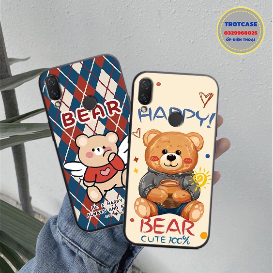 Ốp lưng Huawei Nova 2i / Nova 3i - in hình lucky và mặt smail siêu đẹp , chất lượng cao . dễ thương , cute