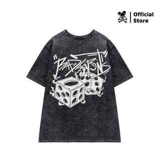 Áo Thun Unisex Bad Habits Fire Dice Washed 100% Cotton - Local Brand Chính Hãng