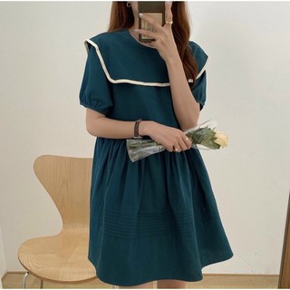 ĐẦM BABYDOLL CỔ THUỶ THỦ (KÈM VIDEO HÌNH THẬT)