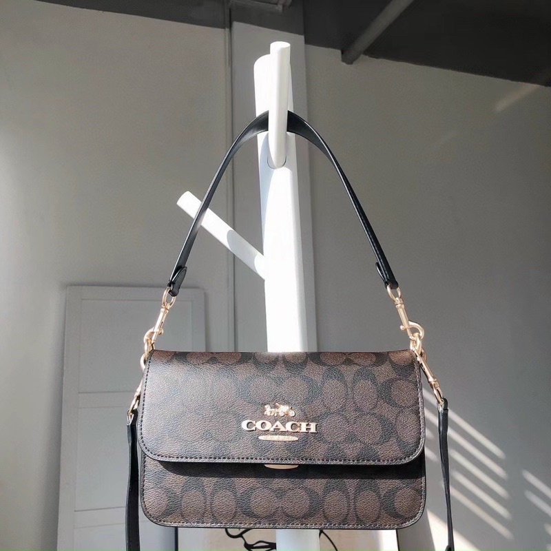 ‼️Rẻ nhất Shopee‼️Túi Coach brynn flap crossbody