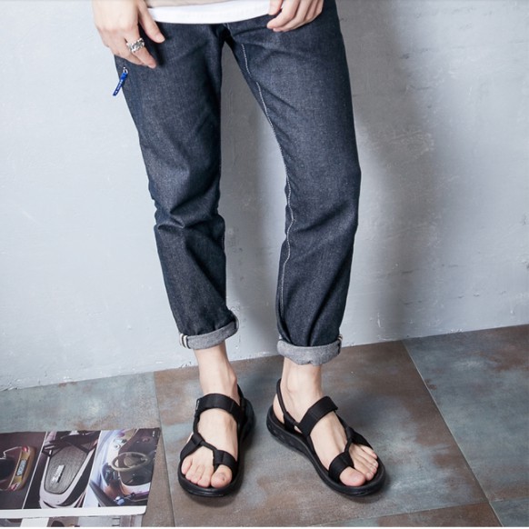 sandal nam 2116 nam nữ phong cách hàn quốc