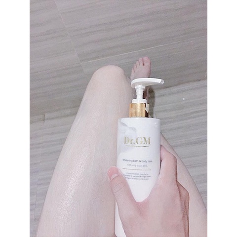 Sữa tắm truyền trắng da Dr.GM 4D White Nano Shower fullsize 350ml