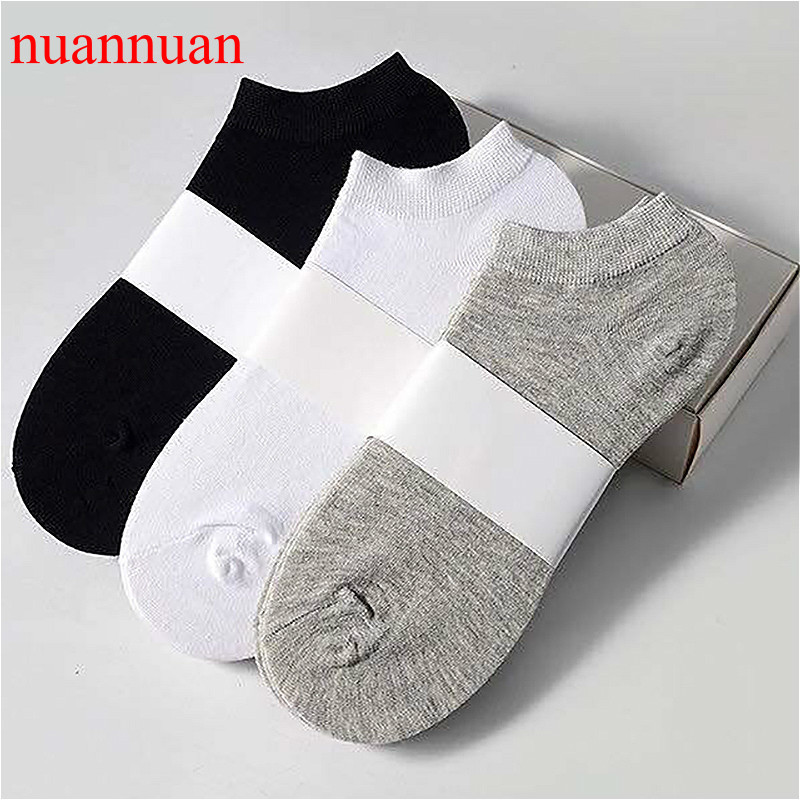 Tất chất cotton trơn màu đơn giản dành cho nam và nữ
