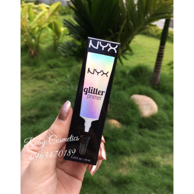 Kem Lót Nhũ Mắt &amp; Môi Nyx Glitter Primer (10ml)