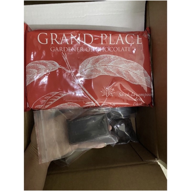 socola Thanh Đen / Trắng Grand Place 100g (Chocolate Compound)