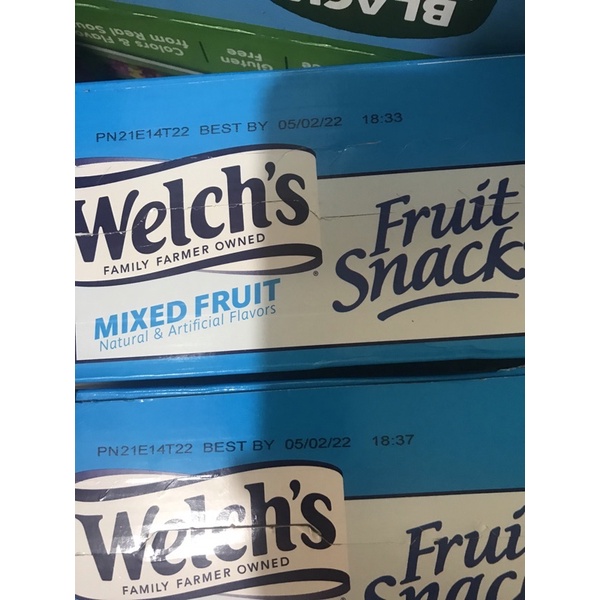 ( tách lẻ) kẹo dẻo Welchs Mỹ 1 gói date 06/2022