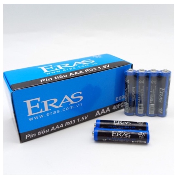 hộp 40 viên pin Eras đẹp