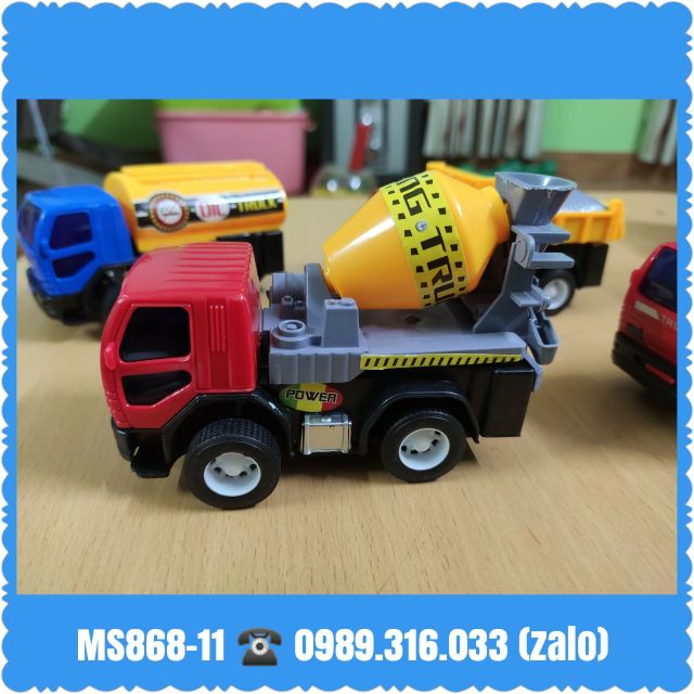 Bộ sưu tập đồ chơi 6 xe công trình cỡ to 86811