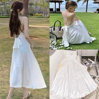 ĐẦM MAXI HAI DÂY ĐẮP NGỰC NƠ LƯNG