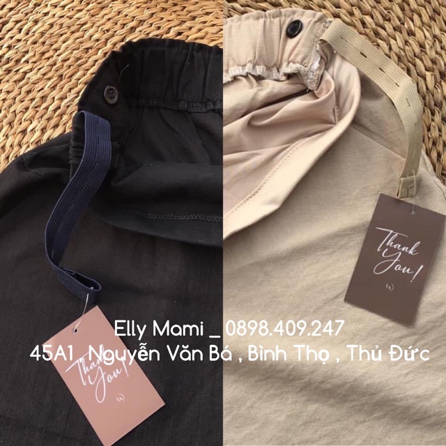 ( 40kg - 75kg ) Quần Đùi Bầu , Bigsize Đũi Form Dễ Mặc Thoải Mái Suốt Thai Kì &amp; Sau Sinh Thiết Kế Cao Cấp