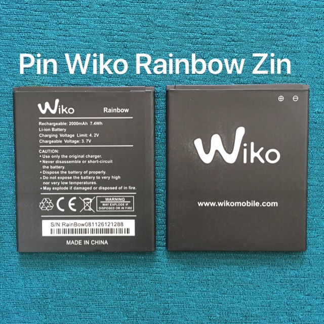 Pin Wiko Rainbow