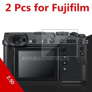 2 Chiếc 2.5D camera Kính Cường Lực Màn Hình LCD Bảo Vệ Cho Fujifilm GFX50R GFX50S X100V X100F XA20 XT4 X-H1