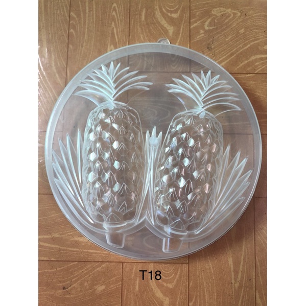 Khuôn rau câu lớn tròn 18.5x4.5cm oval 21x16x4.5cm khuôn đong sương