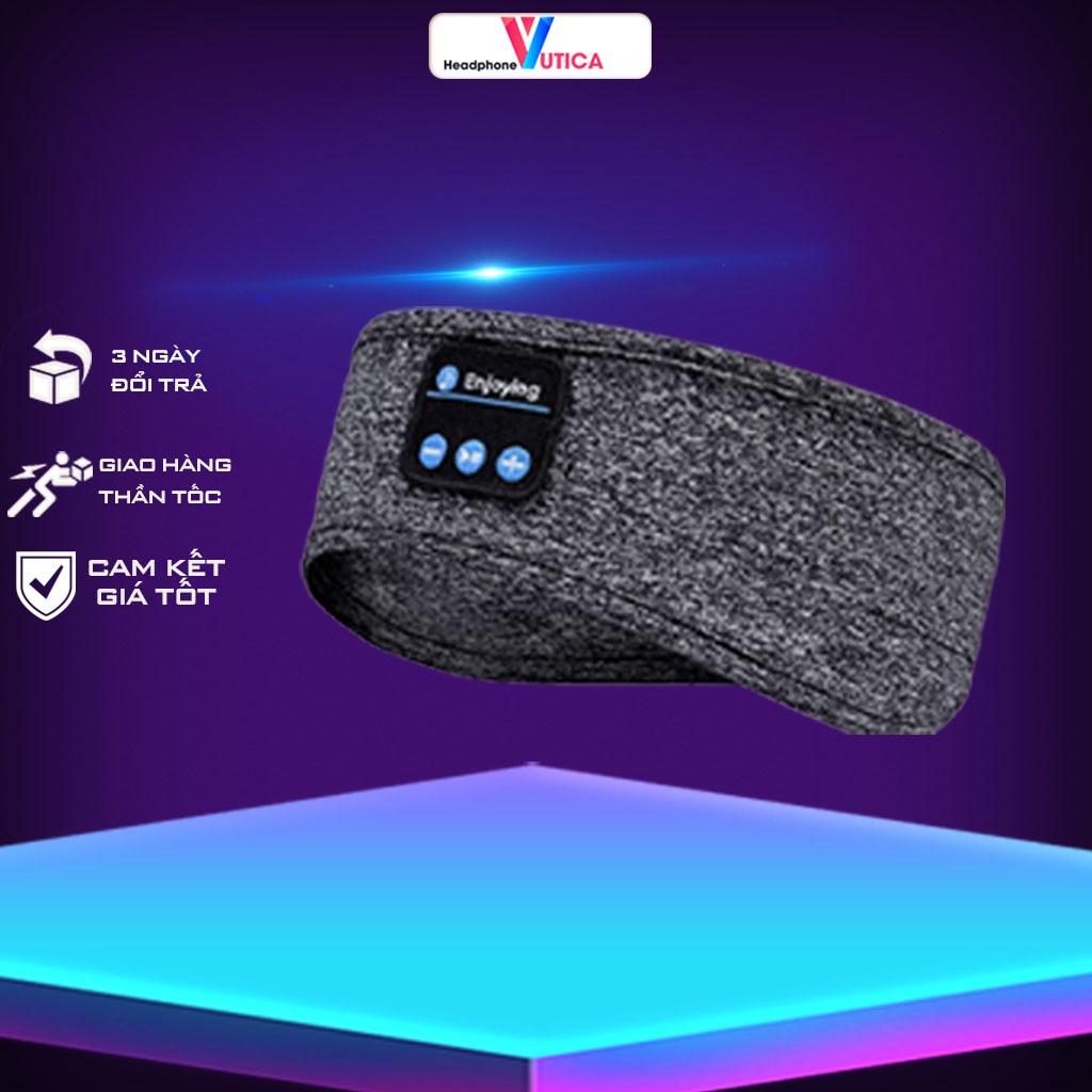 Tai nghe bịt tai bluetooth có mic băng đầu ME01 đệm bông ấm áp phù hợp cho việc tập luyện