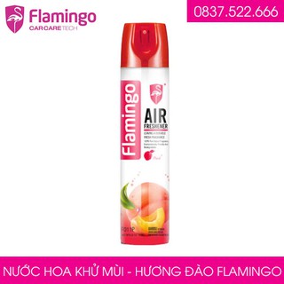 Nước Hoa Xịt Khử Mùi Ô Tô Hương Đào Flamingo F011