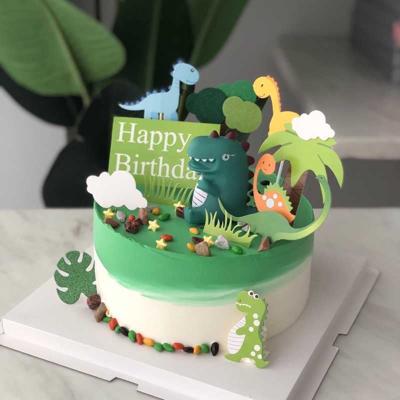 Phụ kiện cắm bánh sinh nhật cho bé trai, topper cắm bánh sinh nhật nhiều mẫu ngộ nghĩnh