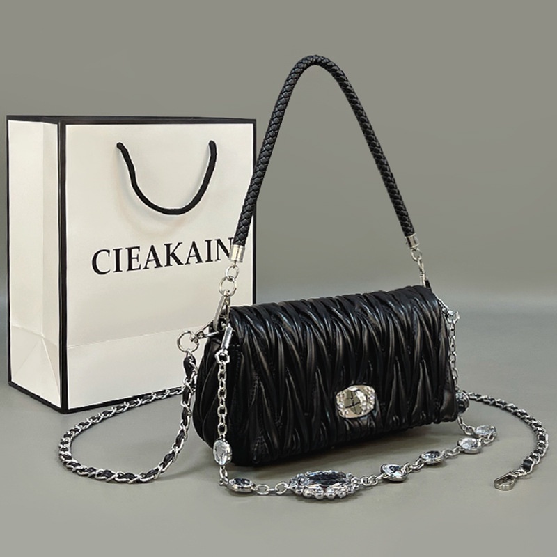 Túi Đeo Chéo Đính Đá Cao Cấp Phong Cách Mùa Hè Hàng Mới 2022