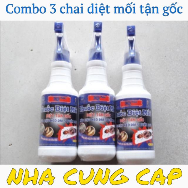 GIÁ HỦY DIỆT (BỘ 3 CHAI DIỆT MỐI TẬN GỐC