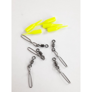 khóa link cao cấp chịu tải 20kg, mỗi túi có 5 khóa và 5 cao su chống lật