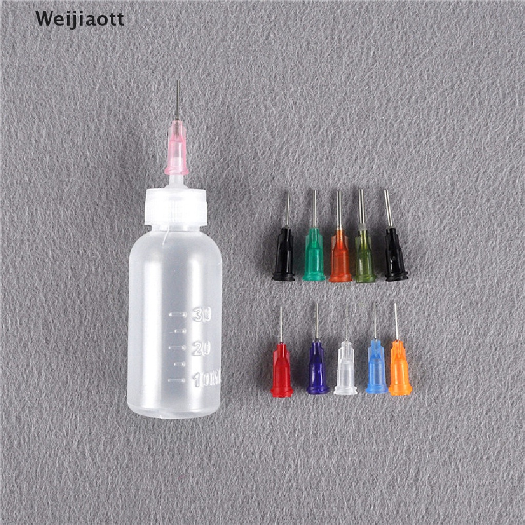 Bộ chai rỗng kèm 11 đầu kim chuyên dụng cho công việc hàn 30ml