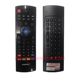 Remote điều khiển giọng nói kiêm chuột bay smart tivi HD03C có bàn phím