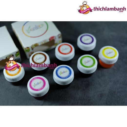 Màu Thực Phẩm - Màu Đỏ - V Color Dạng Gel