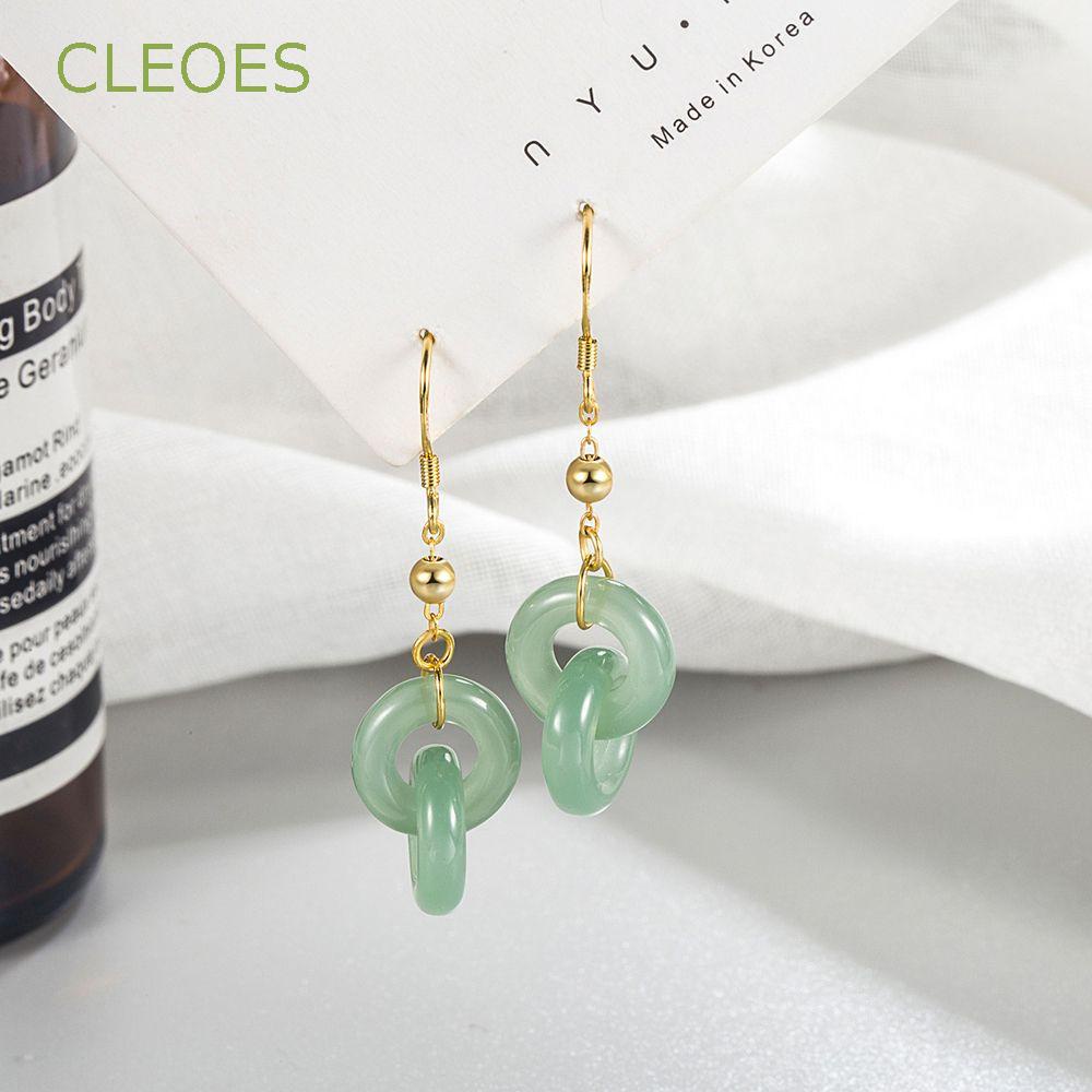 Đôi Khuyên Tai Nữ Hình Tròn Thời Trang