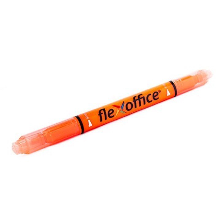 Bút đánh dấu 2 đầu dạ quang Flexoffice FO-HL01