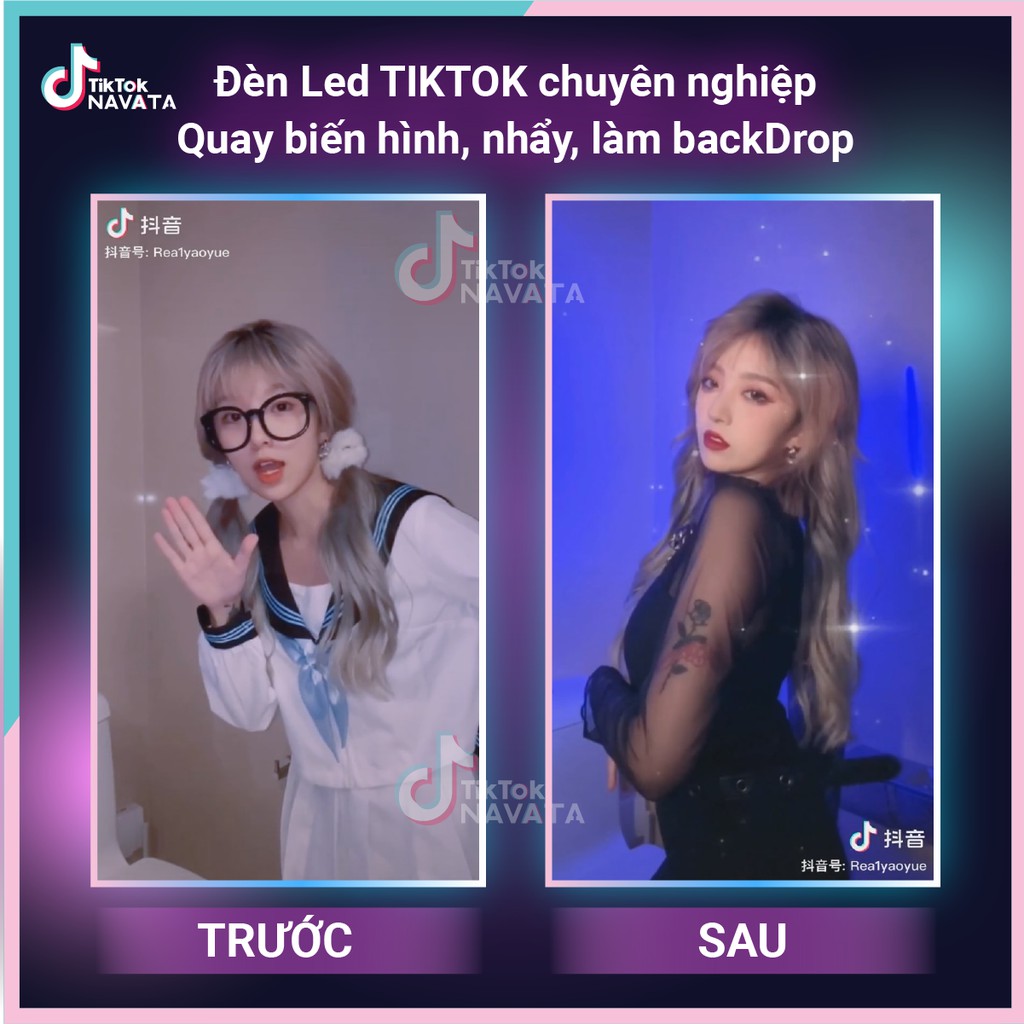 [Đèn Led TikTok] loại đèn tím hồng 3w 7w 9w - Chuyên quay TikTok loại tốt nhất bảo hành 24 tháng | BigBuy360 - bigbuy360.vn