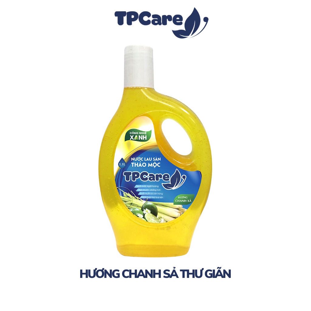 Nước Lau Sàn, Lau Nhà Thảo Mộc Diệt Khuẩn, Đuổi Côn Trùng TPCare 1,1l