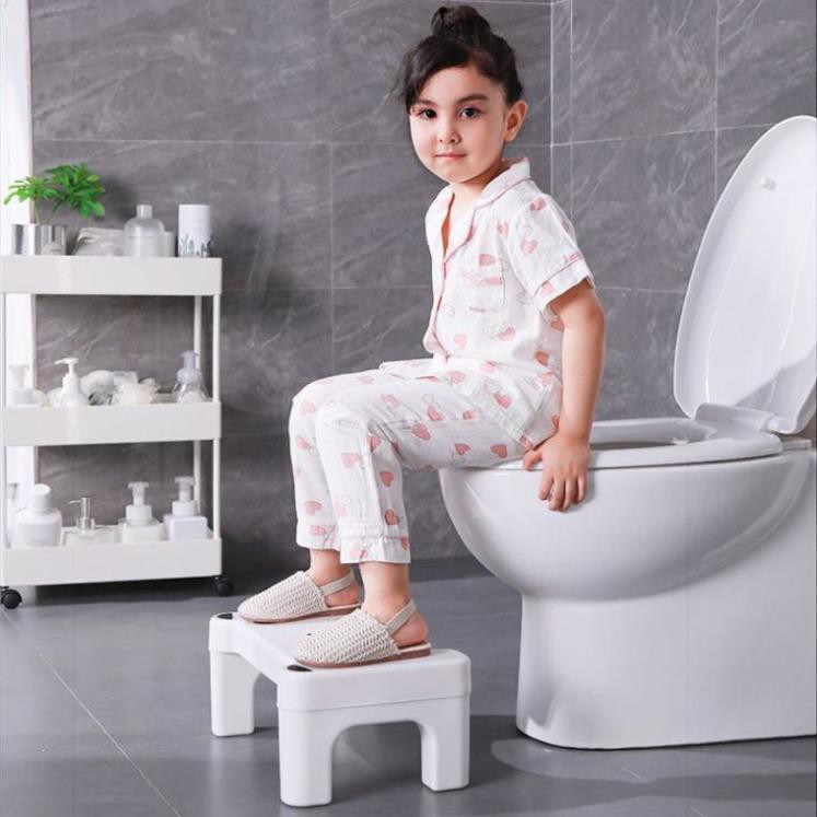 Dày bồn cầu bệ để chân chống trượt ngồi xổm tạo tác nhà vệ sinh dành cho người lớn xí bệt nhựa phân < ..