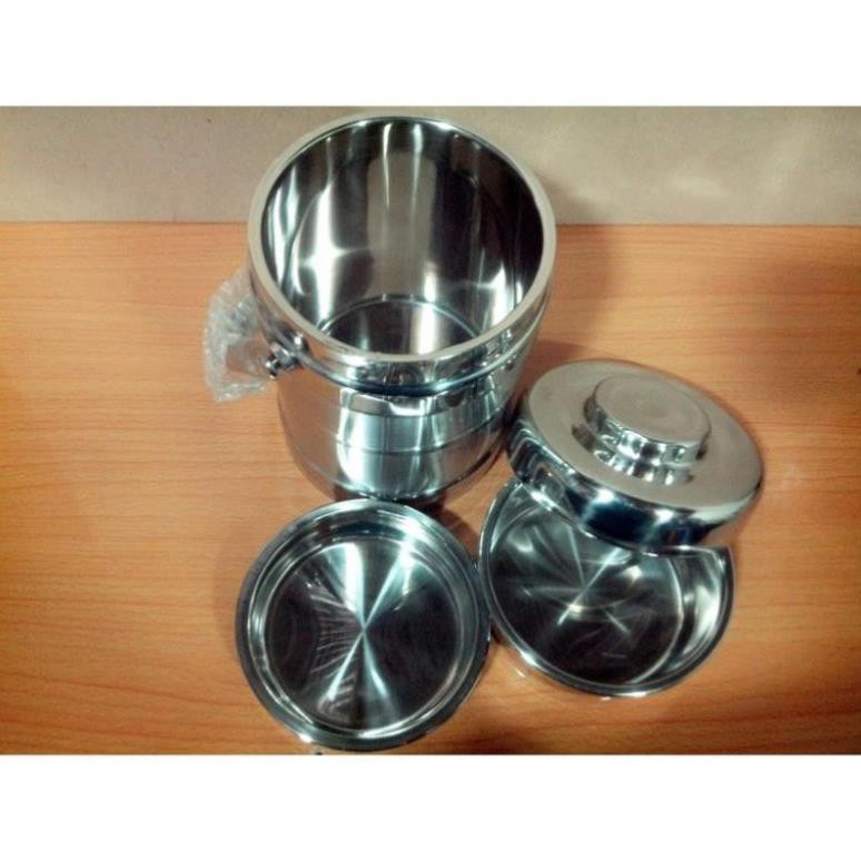 Hộp cơm giữ nhiệt 3 tầng inox cao cấp 1.3L | BigBuy360 - bigbuy360.vn