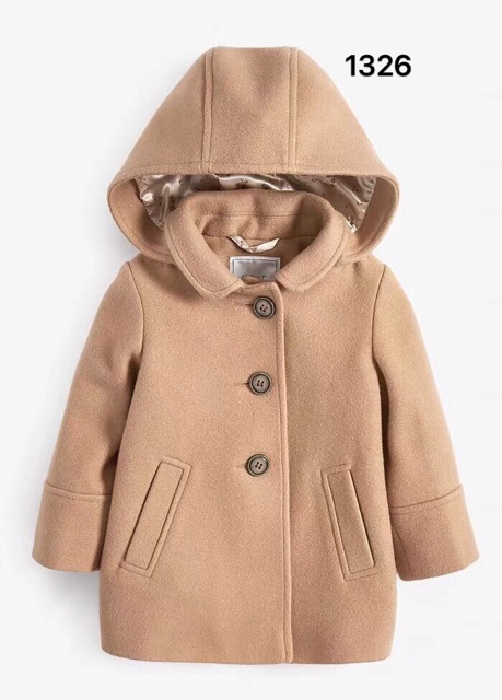 Áo dạ nâu tây NEXT