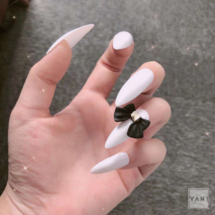 (1 Cái ) Phụ Kiện Nail, Charm Hình Nơ To Kim Loại Xinh Xắn, Tiếu Thư - Vani Store [KIRA0063]