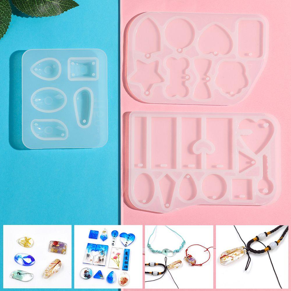 Khuôn Silicone Làm Mặt Dây Chuyền Bằng Epoxy UV