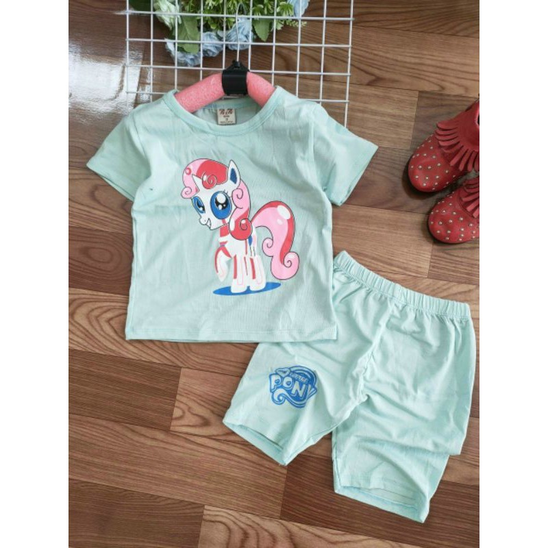 Bộ Bé Gái Siêu Xinh Cotton 4 Chiều 10-24kg