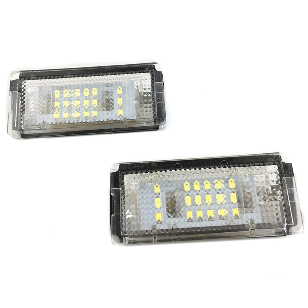 Bộ 2 Đèn Led Chiếu Sáng Biển Số Xe Cho Bmw E46 4d (98-03)