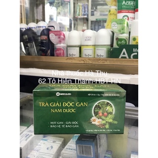 Trà giải độc gan Nam Dược ( hộp 20 gói ) - Hỗ trợ mát gan, thanh nhiệt , giải độc , tăng cường chức năng gan