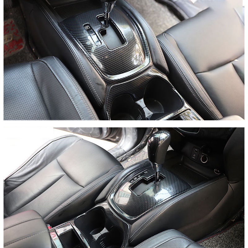 Rhd Car Gear Shift Núm nhãn dán Khung trang trí Nội thất trang trí cho Nissan X-Trail T32 Rogue 2014-2018