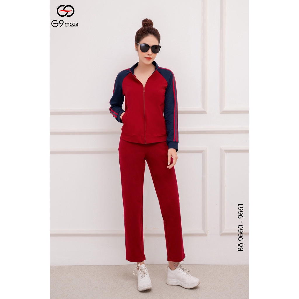 Bộ cotton G9moza dài tay 9660 - 9661