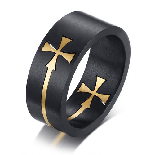 Nhẫn Nam Bản To Thép Titan Ko Han Rỉ TT 3721