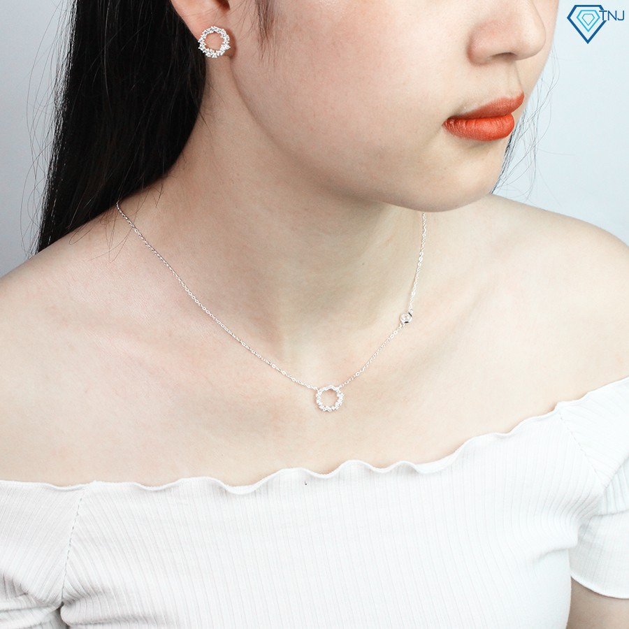 Dây chuyền bạc nữ huyền thoại biển xanh đẹp DCN0322 Trang Sức TNJ