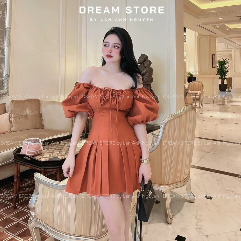 🌲 BIGSIZE 🌲 ĐẦM XẾP LY TAY PHỒNG ♥️