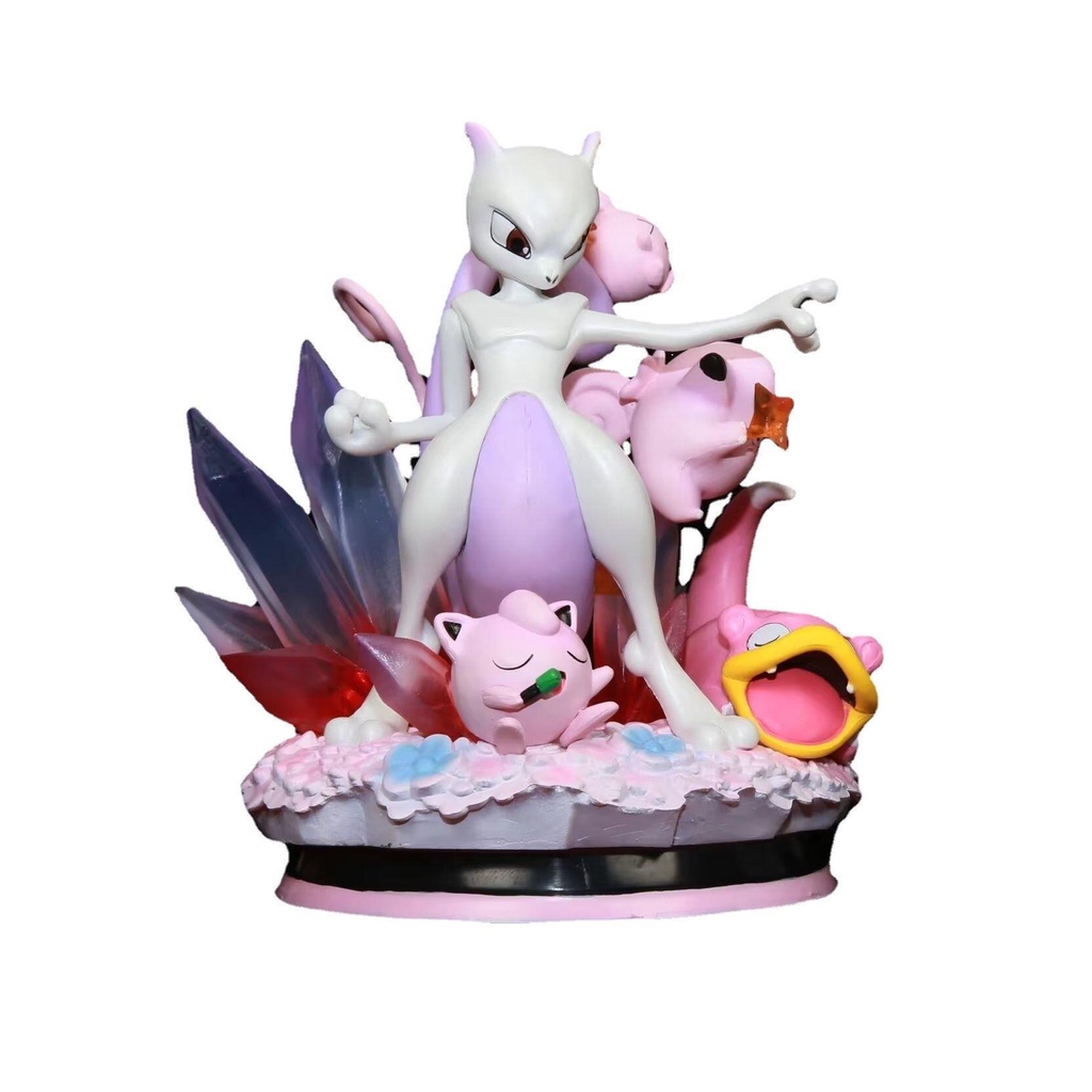 B &amp; M Bộ Gara Mewtwo Pokemon Có Thể Phát Sáng Mẫu Tượng Món Quà Sinh Nhật