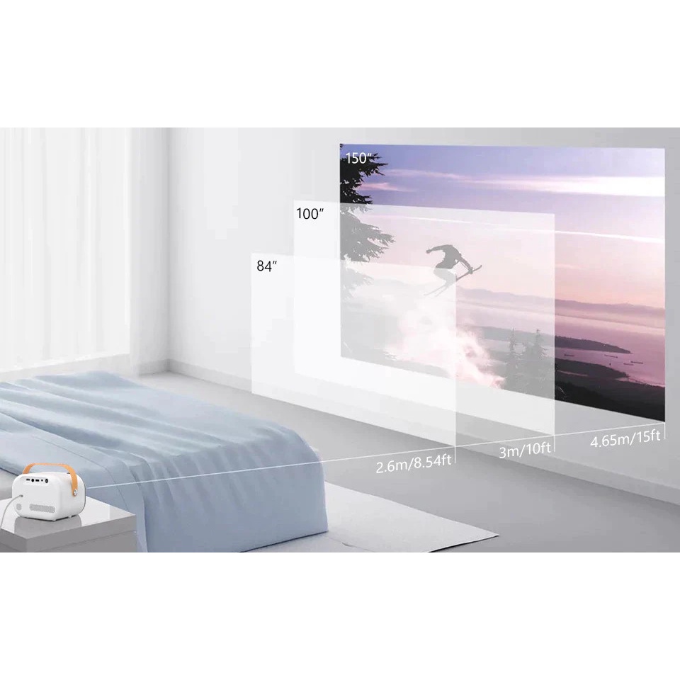 MÁY CHIẾU MINI Q1 - MÁY CHIẾU NHỎ GỌN CẦM TAY Q1